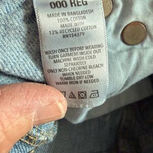 Aeropostale Light Blue Denim 90's Baggy Jeans